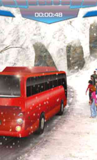 Winter City Off-road Hill Bus Driving Simulator 3D 1