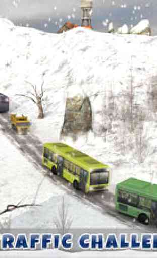 Winter City Off-road Hill Bus Driving Simulator 3D 4