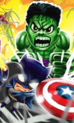 Winter league of mini soldier superheroes - Avengers Edition 3