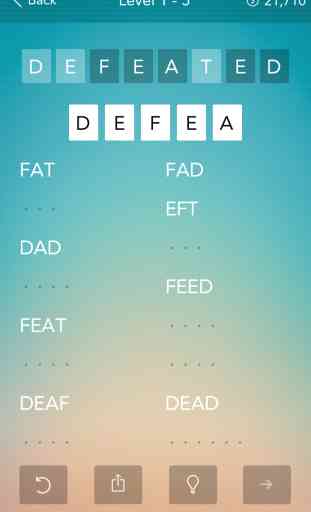 Word Mix - addictive word game. Gather anagrams from long words 3