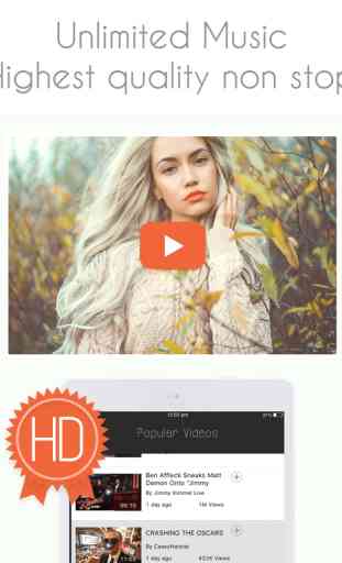 Wouptube - HD Free Music Video Player for Youtube 4