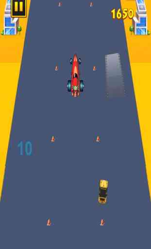Wrong Way Taxi Driver FREE- Mini Cab Traffic Racer 4