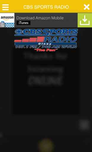 WVLN AM CBS Sports Radio 3