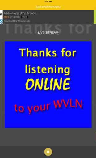 WVLN AM CBS Sports Radio 4
