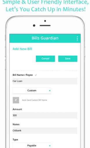 Bills Guardian - Your Best Bill Keeper, Bill Reminder, Bill Tracker & Bill Manager 4