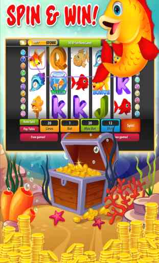 Yellow Fish Gold Slot Machine Casino - The Best Of Las Vegas! 1