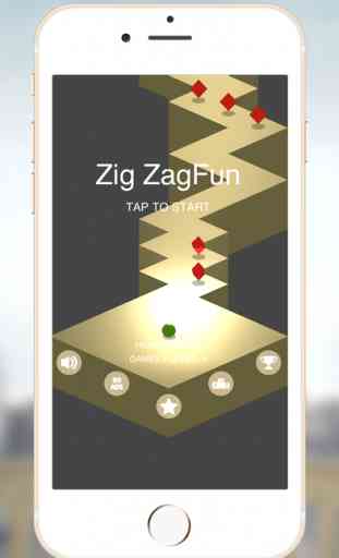 Zig Zag Bouncy - An Impossible Endless Tap Joy On The Run 1