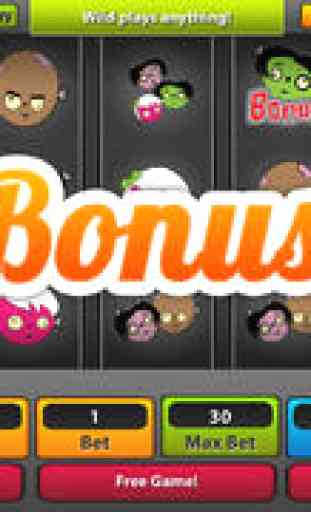 Zombie Casino Carnival - Ghost-busters Slots, Deal or no Deal Slots, Vegas Slot Games with Best Jackpots, 777 Wild Cherries 3