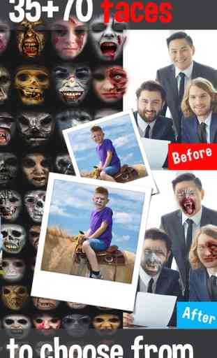 Zombie Face Maker - Turn Your Pic Into a Scary and Ugly Creature Photo Booth 2