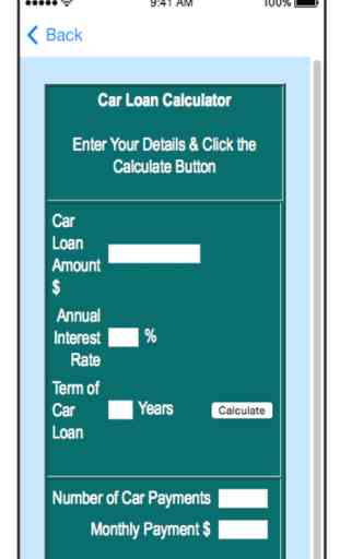Auto Loan Calculator - Find The Cost Of Car Finance 4