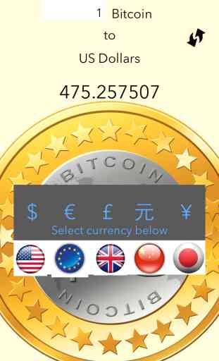 BitPulse Bitcoin to Currency Converter 1