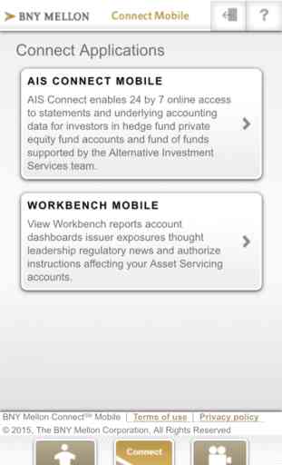 BNY Mellon Connect℠ Mobile for iPhone 2