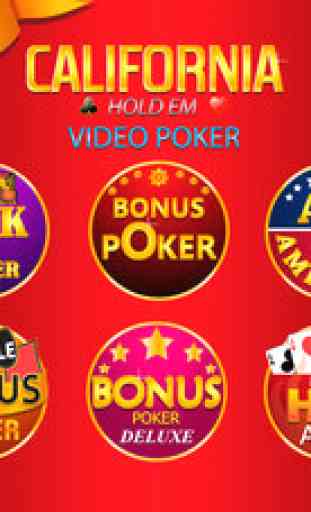 California Hold Em Video Poker 1