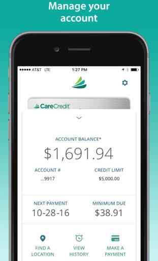 CareCredit Mobile App 2