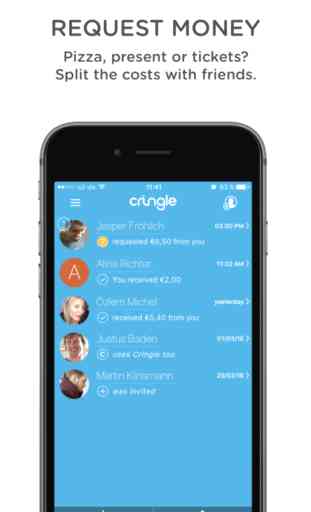 Cringle – Send and request money for free 3