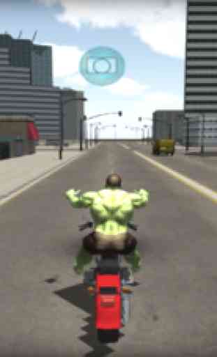 Xtreme real hero riding for Hulk 2