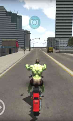Xtreme real hero riding for Hulk 4