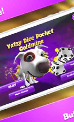 Yatzy Dice Pocket GoldMine FREE - Selfie Zoo Yahtzee 1