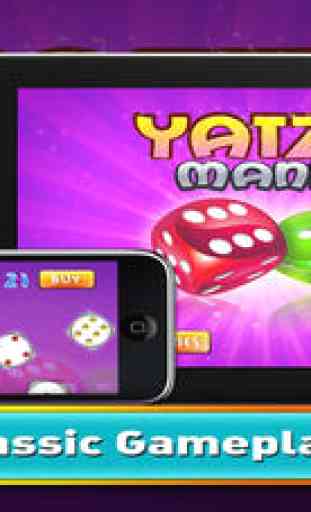 Yatzy Mania - Classic Yahtzee Dice Skill Game Free 3