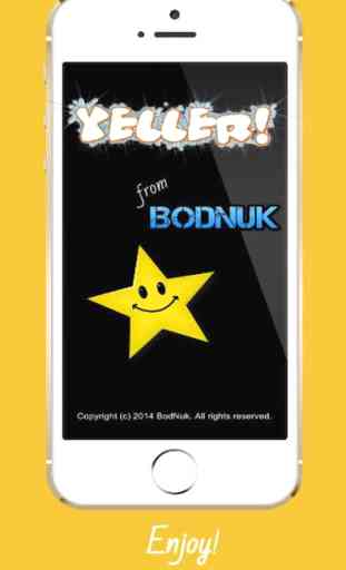 Yeller for iPhone 3