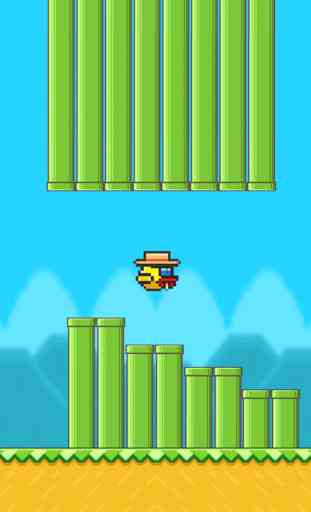 Yellow Bird Fly : A Flappy Adventure - Free Game ! 4