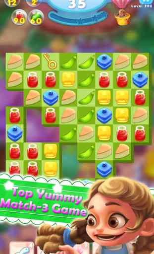 Yummy Crush Mania - Quest of Candy Match 3 Games 1