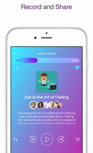 ZCast - Podcast From Your Phone! Record and Share! 3