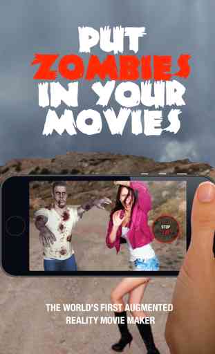 Zombie FX - Augmented Reality (AR) Movie Editor by Pocket Director 1
