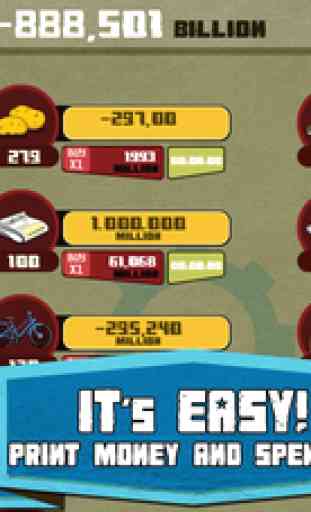 Dictator Debt : Make Money Rain - Tap Adventures of a Communist Clicker and Credit Tycoon 2
