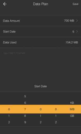 DataControl - easy to track your data usage 3