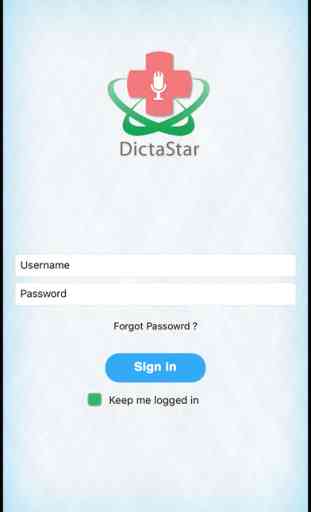 DictaStar Lite - Physician Dictation & Medical Transcription App 1