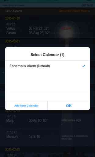 Ephemeris Alarm 3