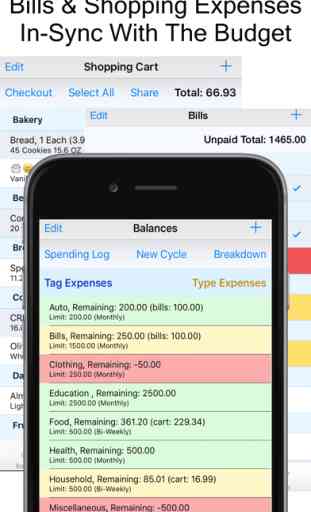 Expense Scout: Budget, Bill Reminders & Grocery Shopping List 1