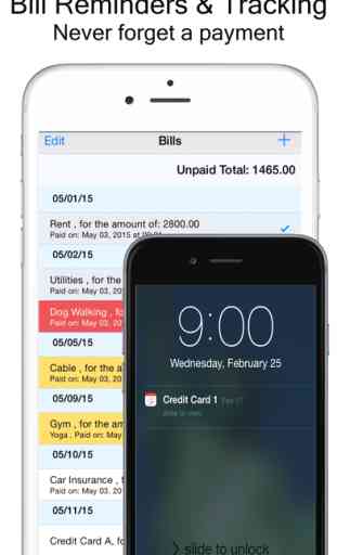 Expense Scout: Budget, Bill Reminders & Grocery Shopping List 4