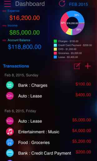 Expense Tracker : Manager for Home budget, accounts and expenses 1