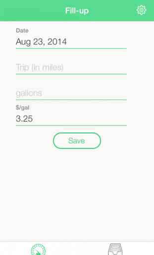Fuel Consumption Tracker - MPG and L/100KM Tracker 1