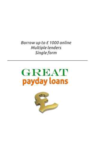 Great Payday Loans 1