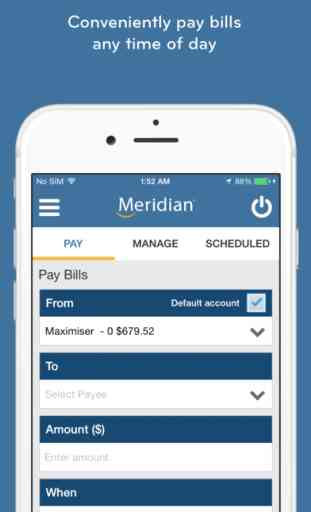 Meridian Mobile Banking 4