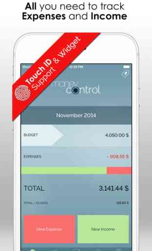 MoneyControl - Track your daily budget 1
