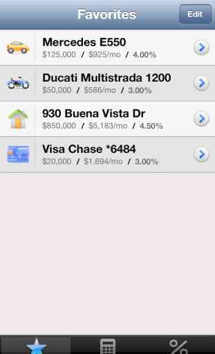 Mortgage Calculator for iPhone 4
