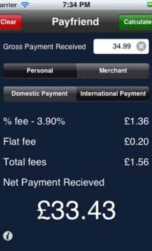Payfriend - UK Paypal fee calculator 4