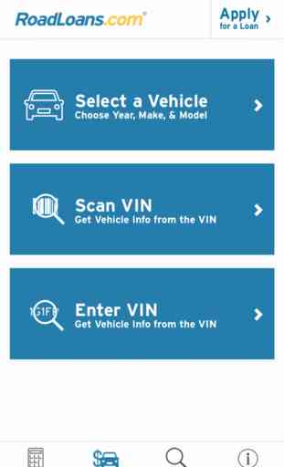 RoadLoans - Tools for Cars: Finding, Buying, & Owning - with Loan Calculator, VIN Scanner, & More 2