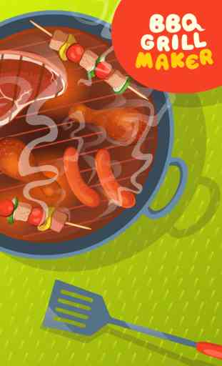 BBQ Grill Maker - Barbecue Cooking Game (No Ads) 1