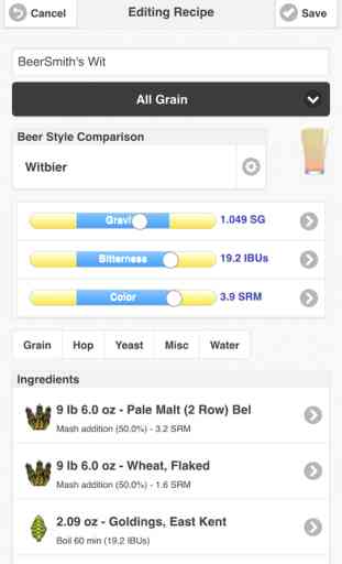 BeerSmith Mobile Home Brewing 2