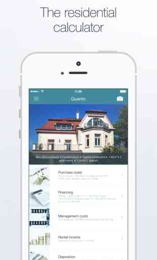 Quanto - The residential property calculator for iPhone 1