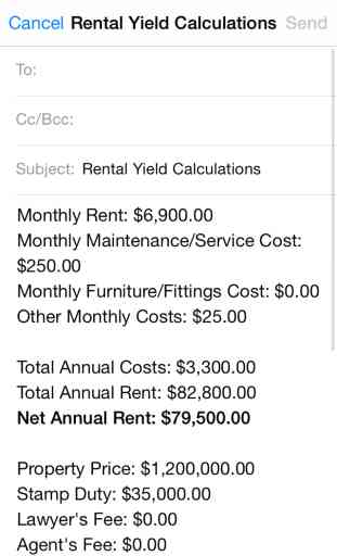 Rental Yield Calculator+ 3
