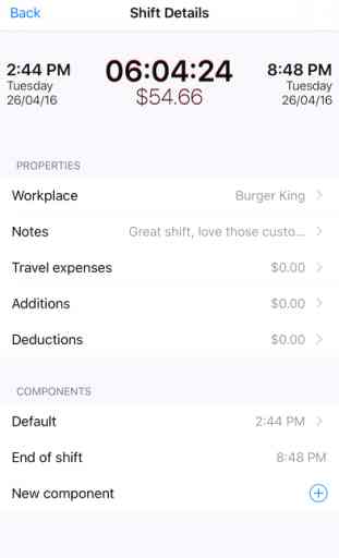 Shifts - Track Your Work Hours 3