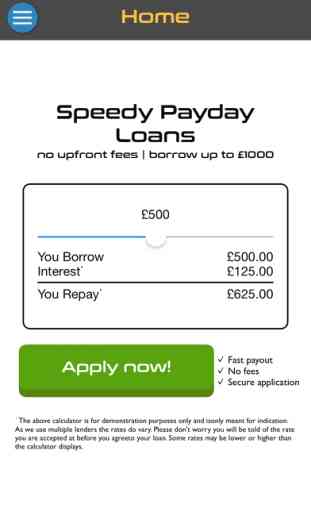 Speedy Payday Loans 2