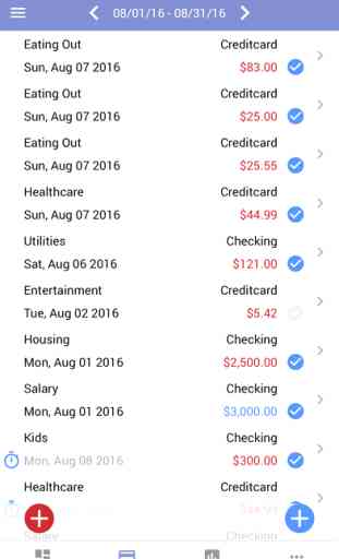 Spending Pro: track expense, income, mortgate, bills and more, 4