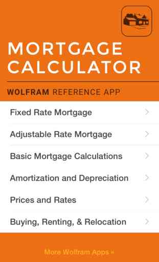 Wolfram Mortgage Calculator Reference App 1